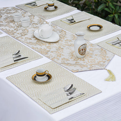 Majestic Bonanza Stella textured Table Set