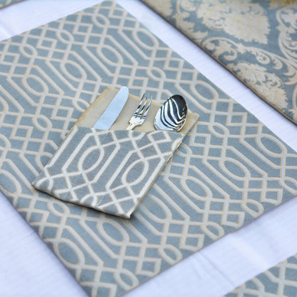 Carlson Sand Grey Table Set