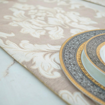 Floral Royale Sandstone Cream Table Set